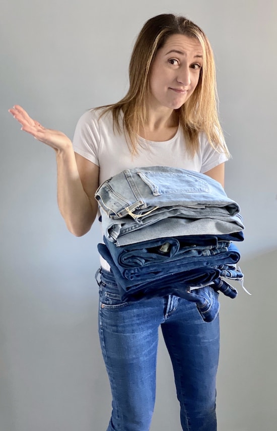 Triangle jeans on sale curvy fit